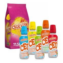 900 gramm ananász-mangó + 2 db Cedevita fresh